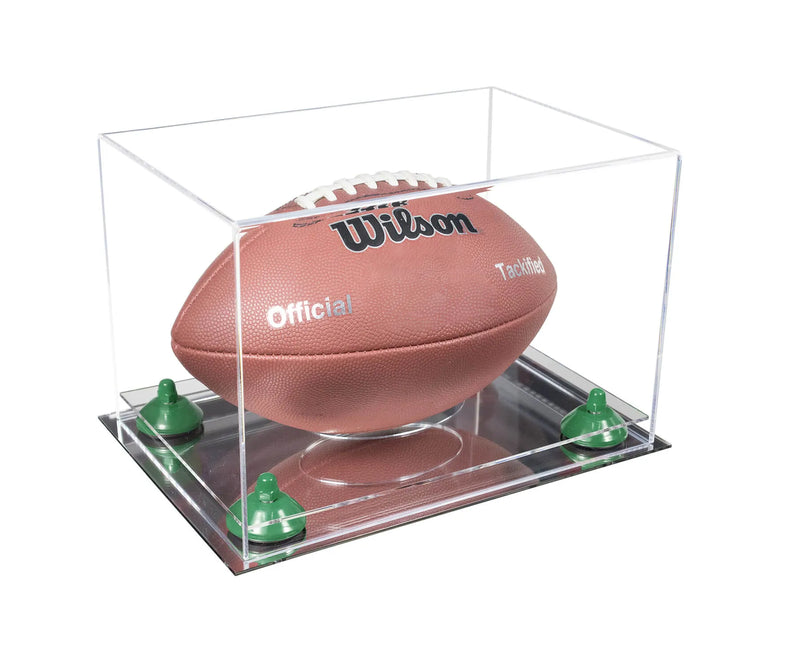 full size football display case for sale on Better Display Cases