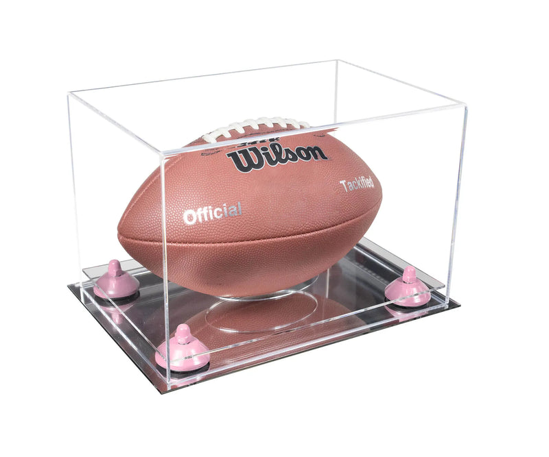 full size football display case for sale on Better Display Cases