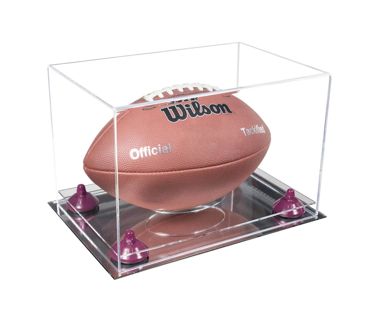 full size football display case for sale on Better Display Cases