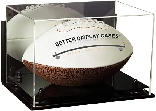 full size football display case for sale on Better Display Cases