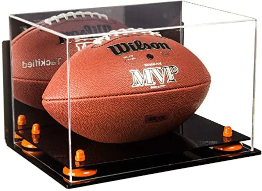 full size football display case for sale on Better Display Cases