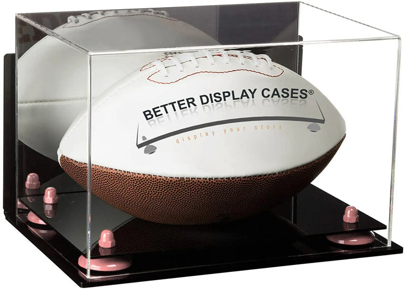 full size football display case for sale on Better Display Cases