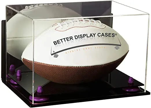 full size football display case for sale on Better Display Cases