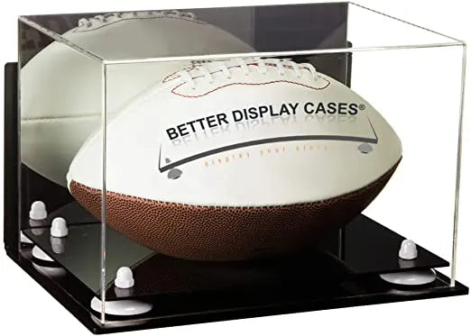 full size football display case for sale on Better Display Cases