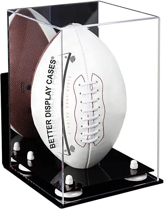 full size football display case for sale on Better Display Cases