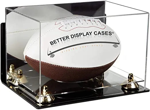 full size football display case for sale on Better Display Cases