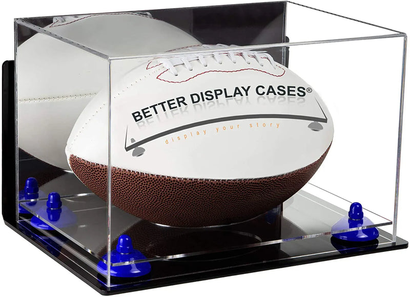 full size football display case for sale on Better Display Cases