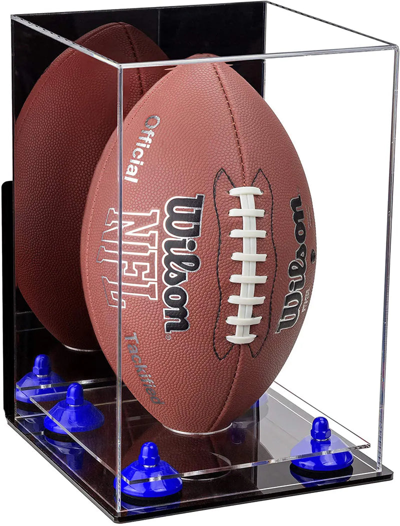 full size football display case for sale on Better Display Cases