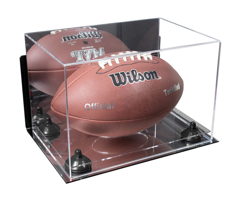 full size football display case for sale on Better Display Cases