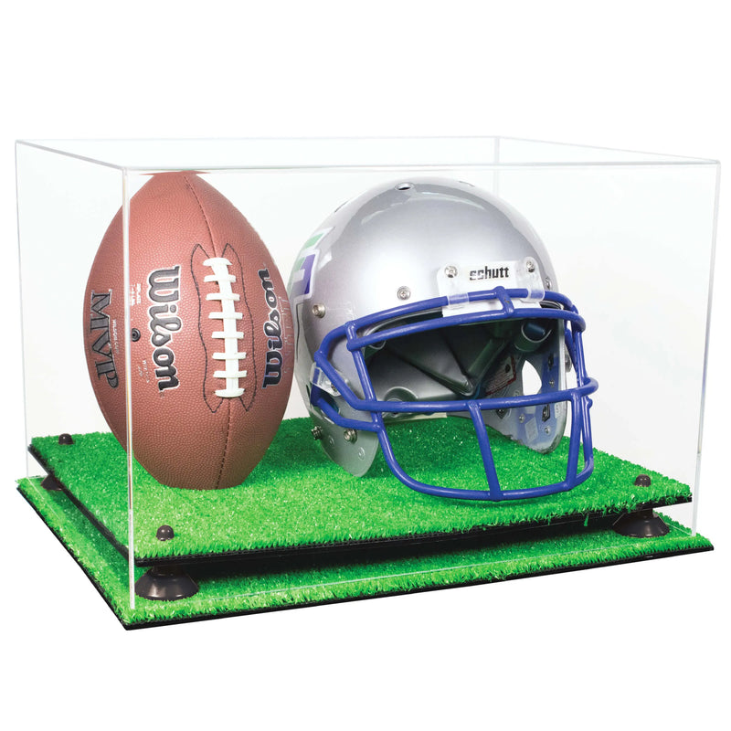 football helmet display case for sale at better display cases