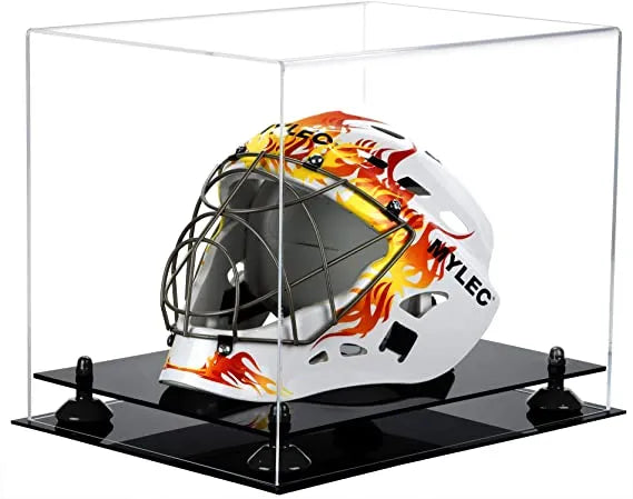 lacrosse helmet display case for sale on Better Display Cases