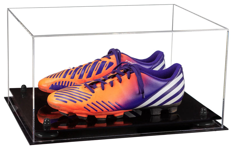 large display case for basketball shoes, socces, football for sale on Better Display Cases