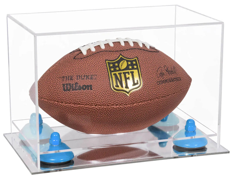 Mini football case for sale on Better Display Cases