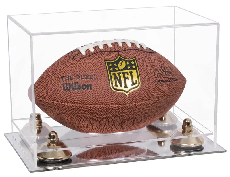 Mini football case for sale on Better Display Cases