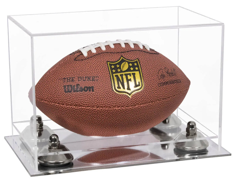 Mini football case for sale on Better Display Cases