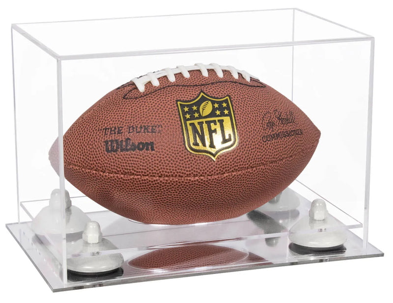 Mini football case for sale on Better Display Cases