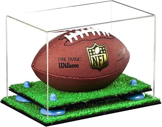 Mini football case for sale on Better Display Cases