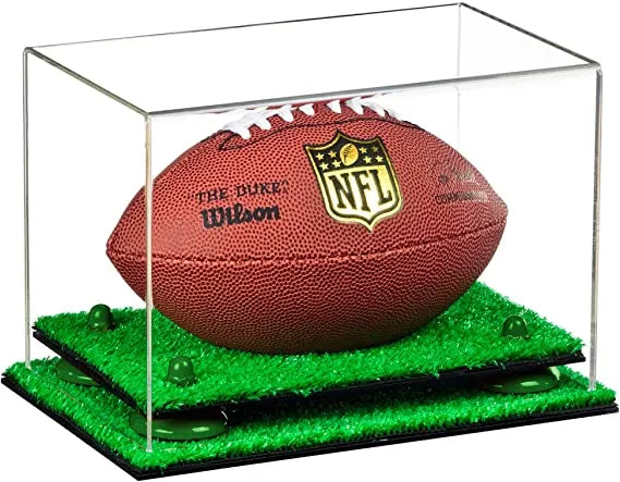 Mini football case for sale on Better Display Cases