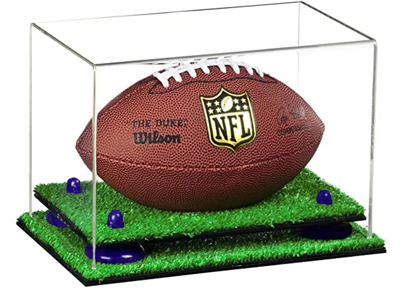 Mini football case for sale on Better Display Cases