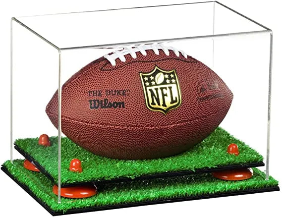 Mini football case for sale on Better Display Cases