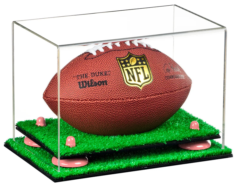 Mini football case for sale on Better Display Cases