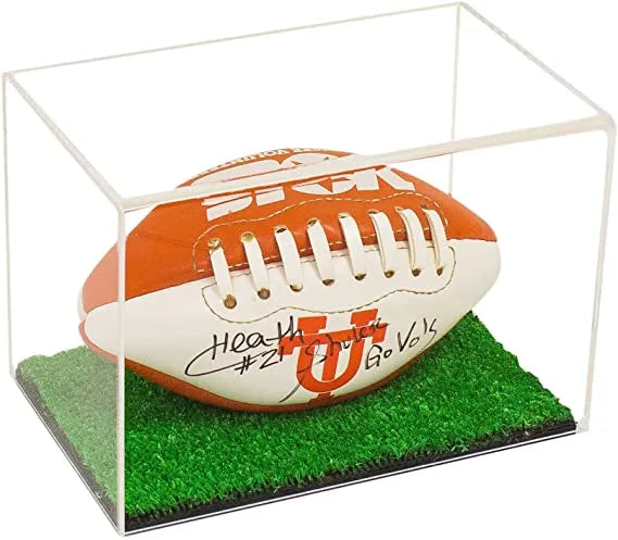 Case for mini football for sale on Better Display Cases