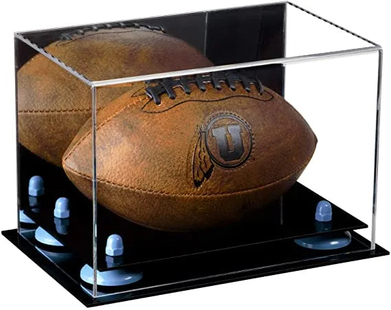 Mini football case for sale on Better Display Cases