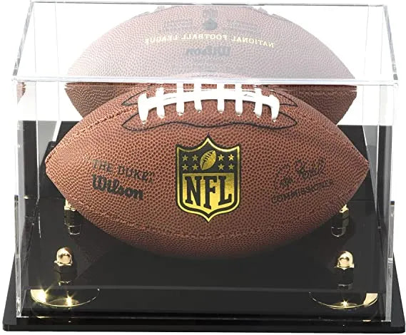 Mini football case for sale on Better Display Cases