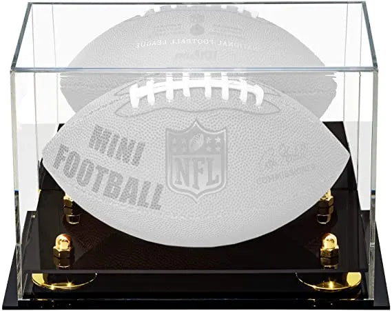 Mini football case for sale on Better Display Cases