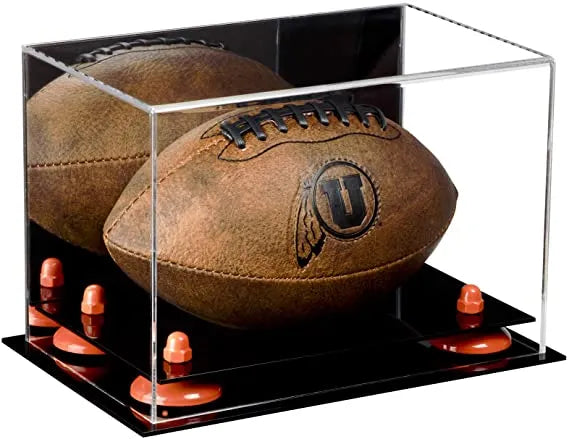 Mini football case for sale on Better Display Cases