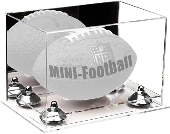 Mini Football Display Case for sale on Better Display Cases