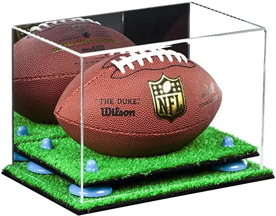 Mini football case for sale on Better Display Cases