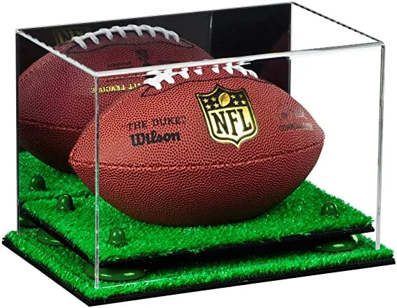 Mini football case for sale on Better Display Cases