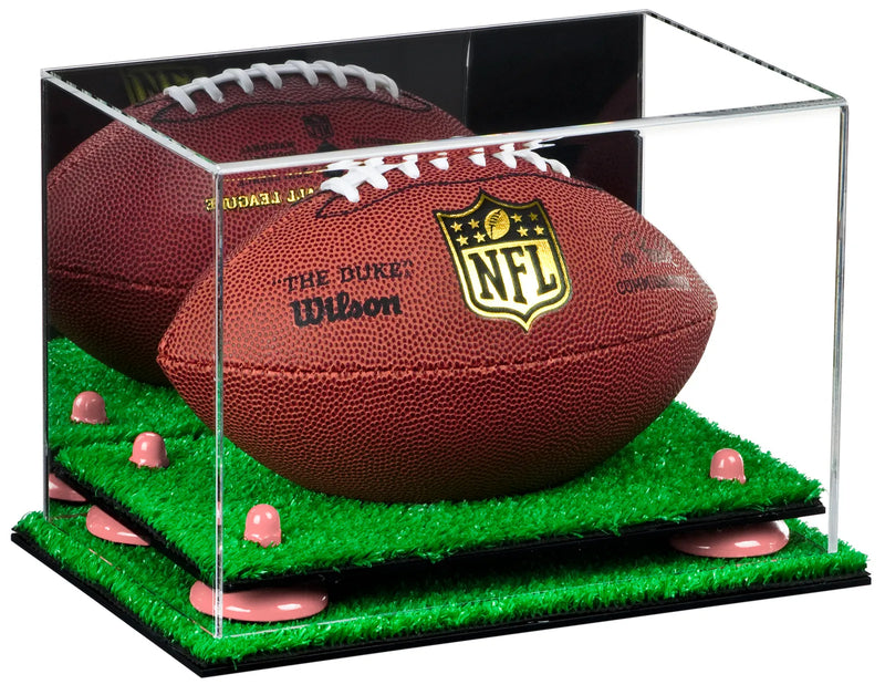 Mini football case for sale on Better Display Cases