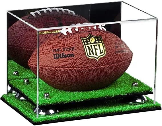 Mini football case for sale on Better Display Cases