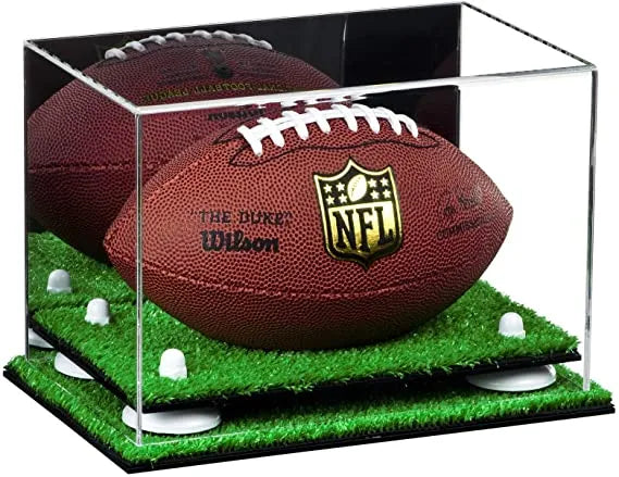 Mini football case for sale on Better Display Cases