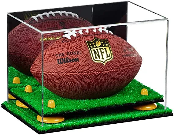 Mini football case for sale on Better Display Cases