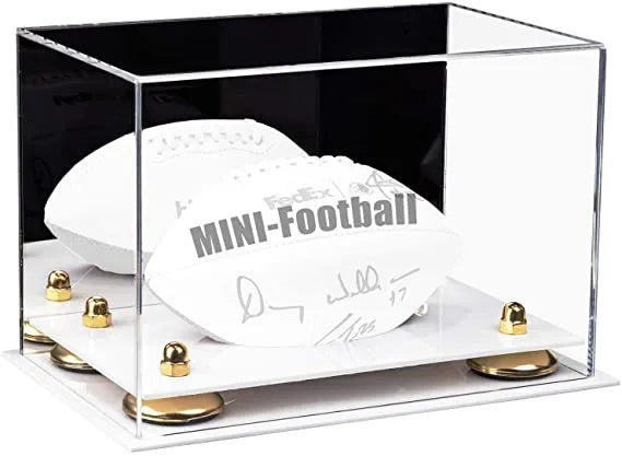 Case for mini football for sale on Better Display Cases