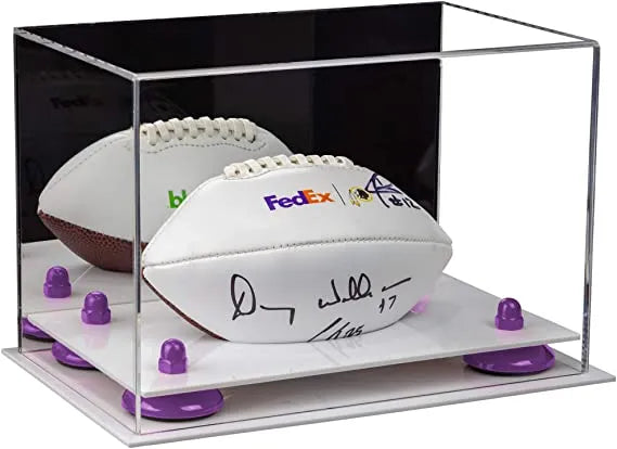 Case for mini football for sale on Better Display Cases