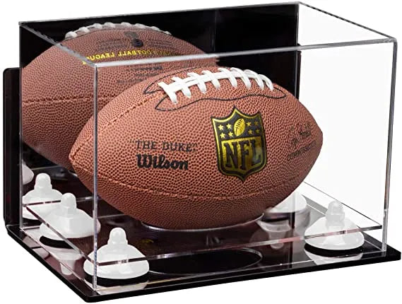 Mini football case for sale on Better Display Cases