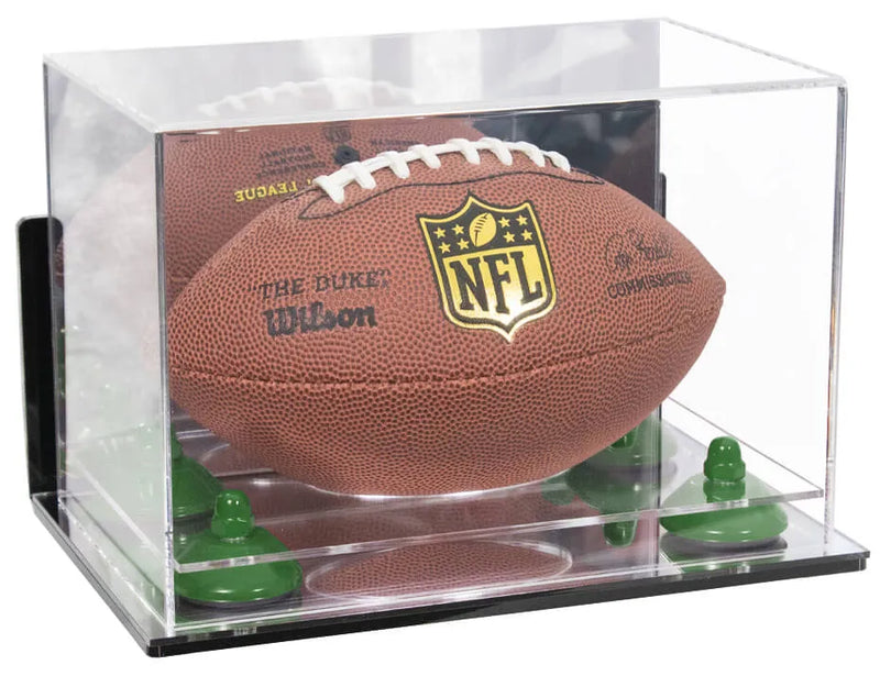 Mini football case for sale on Better Display Cases