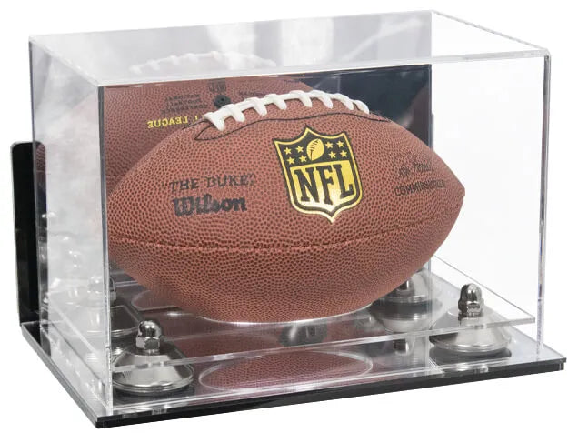 Mini football case for sale on Better Display Cases