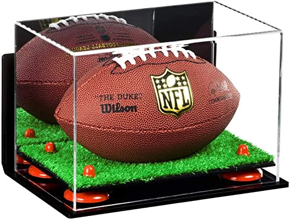 Case for mini football for sale on Better Display Cases