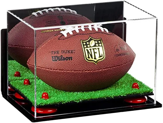 Case for mini football for sale on Better Display Cases