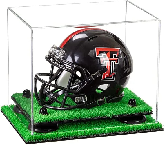 mini helmet display case for sale at better display cases