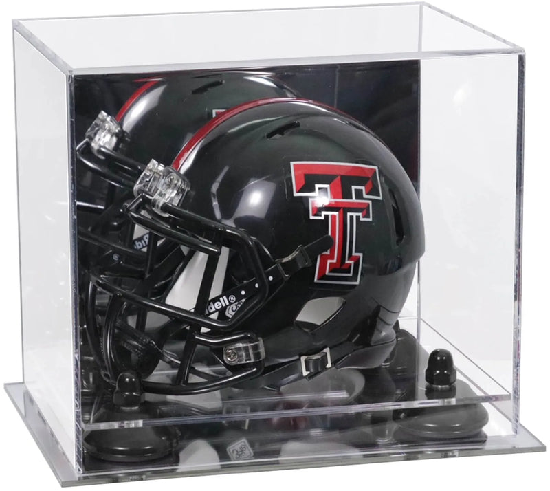 mini football helmet display case for sale at better display cases