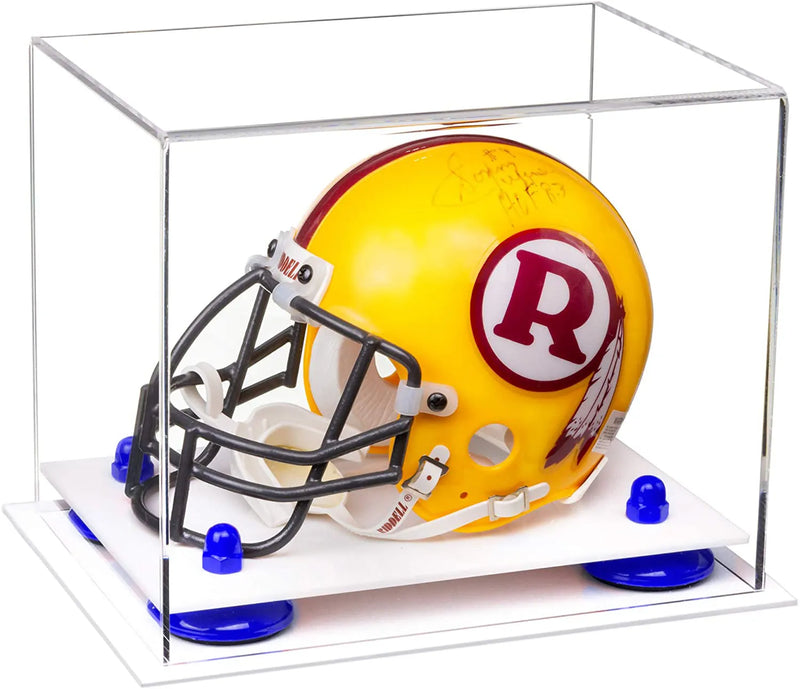 mini football helmet display case for sale at better display cases