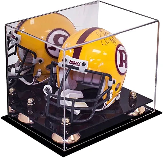 mini football helmet display case for sale at better display cases