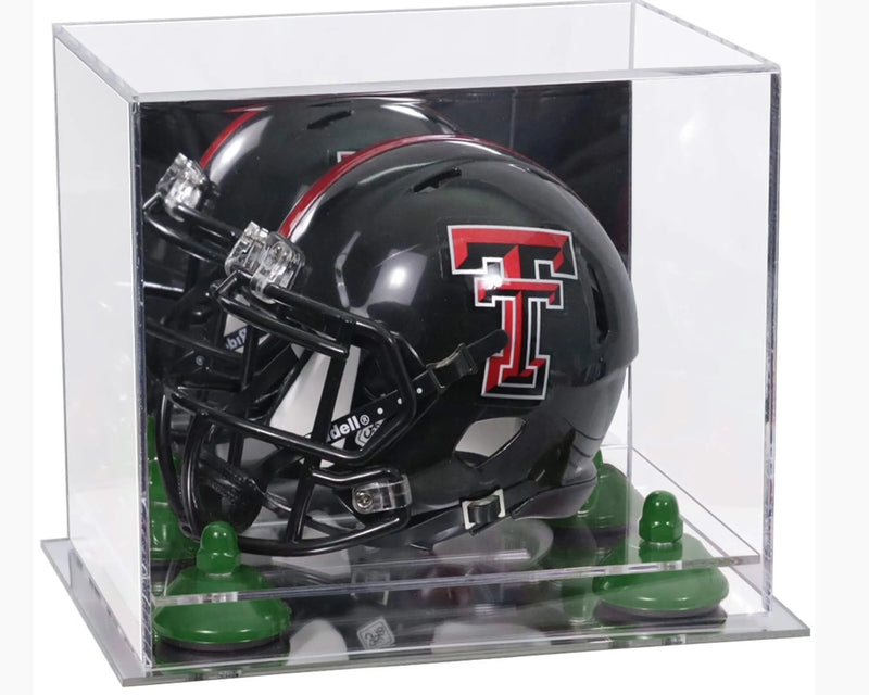 mini football helmet display case for sale at better display cases