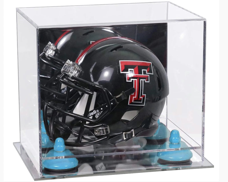 mini football helmet display case for sale at better display cases